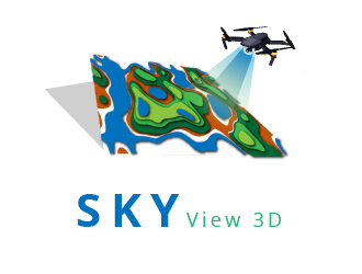Sky View 3D logo design by AnuragYadav