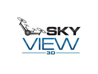 Sky View 3D logo design by Shina