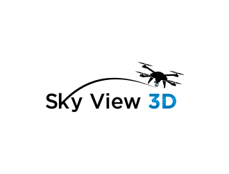 Sky View 3D logo design by ammad
