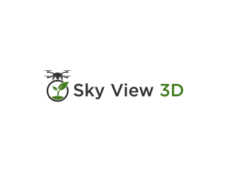 Sky View 3D logo design by ammad
