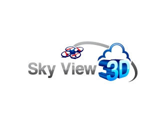 Sky View 3D logo design by uttam