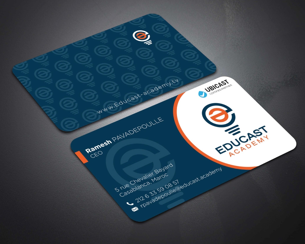 Educast Academy logo design by Boomstudioz