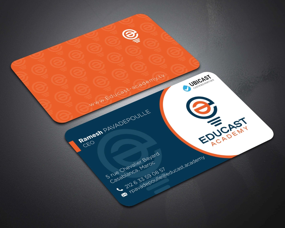 Educast Academy logo design by Boomstudioz
