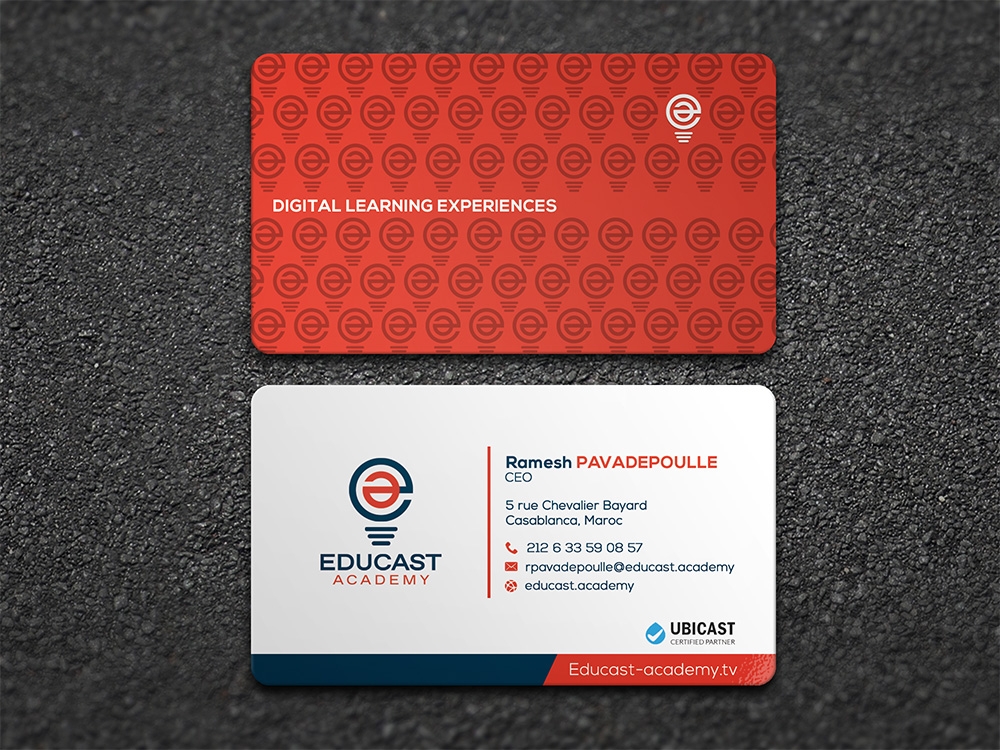 Educast Academy logo design by aamir