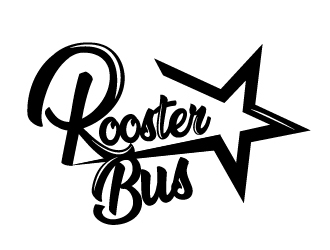Rooster Bus logo design by Suvendu