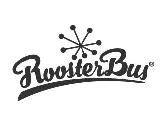 Rooster Bus logo design by THOR_