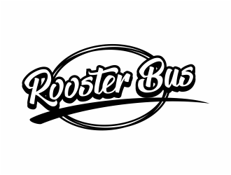 Rooster Bus logo design by mutafailan