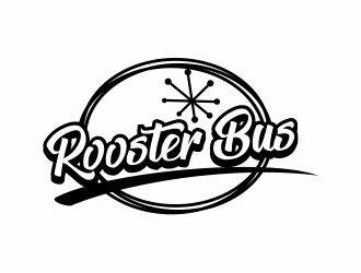 Rooster Bus logo design by mutafailan
