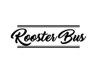 Rooster Bus logo design by mutafailan