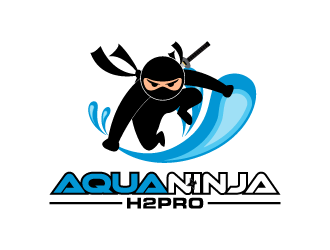 AquaNinja, Inc. logo design by torresace