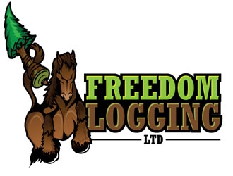 Freedom Logging Ltd logo design by shere