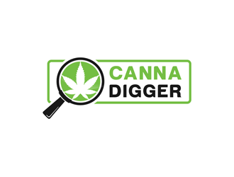 Canna Digger logo design by alby