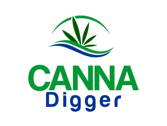 Canna Digger logo design by mckris