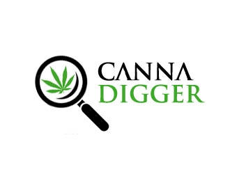 Canna Digger logo design by nikkl