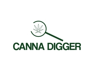 Canna Digger logo design by mckris