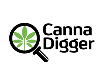 Canna Digger logo design by shere