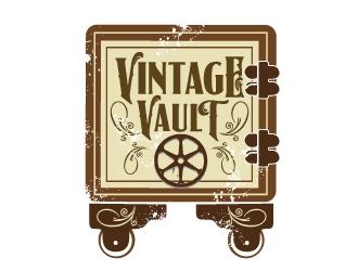 The Vintage Vault logo design by ElonStark