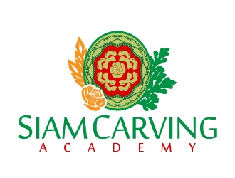 Siam Carving Academy logo design by jaize