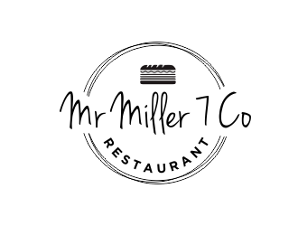 Mr Miller & Co Cafe logo design by Greenlight