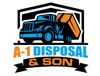 A-1 Disposal  logo design by samueljho