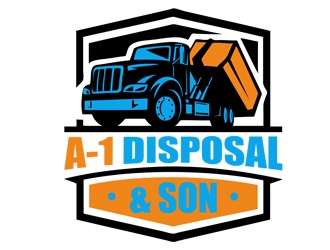A-1 Disposal  logo design by samueljho