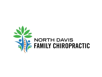 North Davis Family Chiropractic logo design by Foxcody