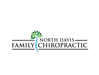 North Davis Family Chiropractic logo design by Foxcody