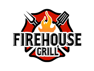 Firehouse Grill logo design by kunejo