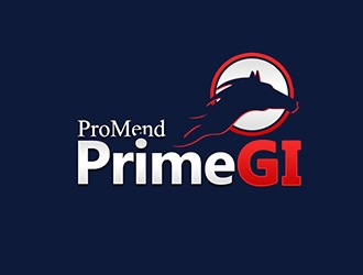 ProMend Prime Gastro or ProMend Prime GI logo design by XyloParadise