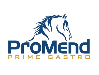ProMend Prime Gastro or ProMend Prime GI logo design by ElonStark