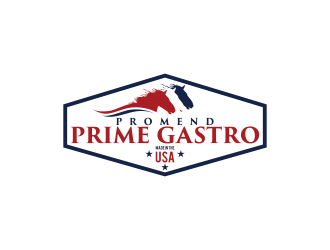 ProMend Prime Gastro or ProMend Prime GI logo design by goblin