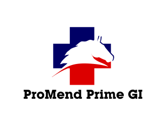 ProMend Prime Gastro or ProMend Prime GI logo design by rykos