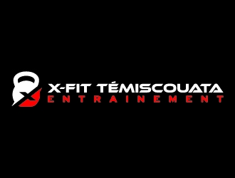 Entrainement X-FiT Témiscouata logo design by JudynGraff