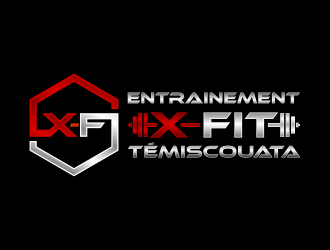 Entrainement X-FiT Témiscouata logo design by IrvanB