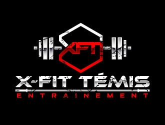 Entrainement X-FiT Témiscouata logo design by daywalker