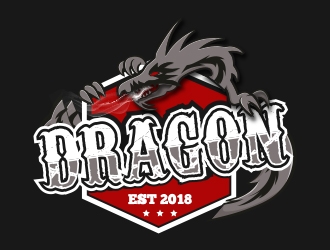 Dragon logo design by fawadyk