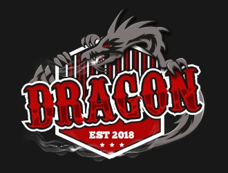 Dragon logo design by fawadyk
