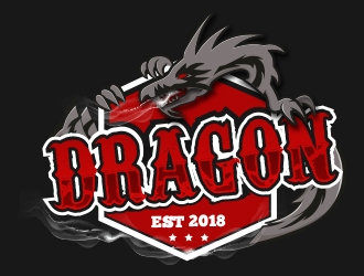 Dragon logo design by fawadyk