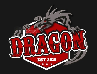 Dragon logo design by fawadyk