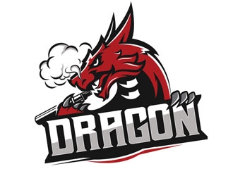 Dragon logo design by shere