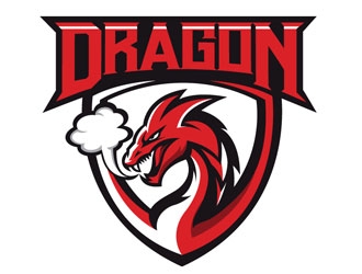 Dragon logo design by shere