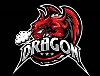 Dragon logo design by shere
