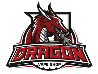 Dragon logo design by shere