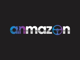 Anmazon logo design by rokenrol