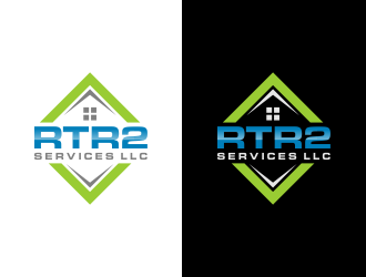 RTR2 SERVICES LLC logo design by creator_studios
