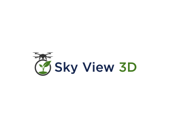 Sky View 3D logo design by ammad
