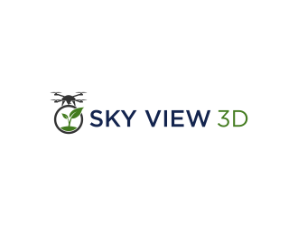 Sky View 3D logo design by ammad