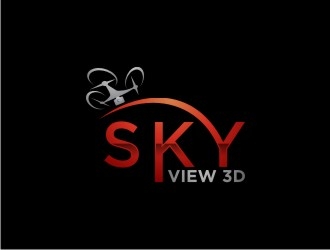 Sky View 3D logo design by bricton