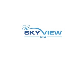 Sky View 3D logo design by bricton