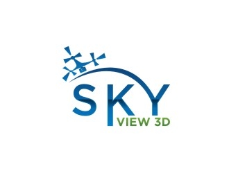Sky View 3D logo design by bricton